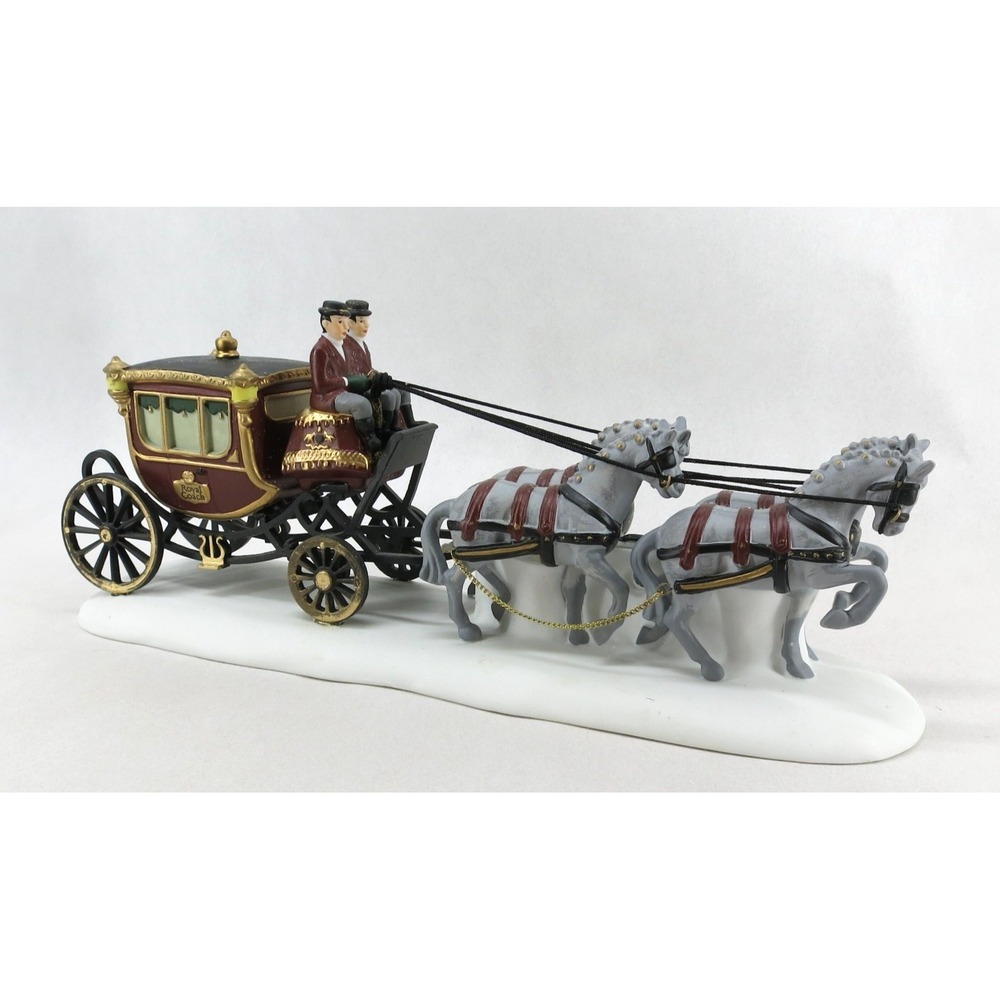 DEPT 56 THE HERITAGE VILLAGE COLLECTION ROYAL COACH - RETIRED